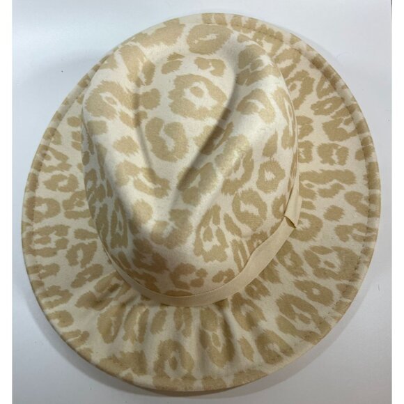 cowboy hat western Rodeo sun protection leopard fedora look cool be cool unisex - Picture 3 of 11